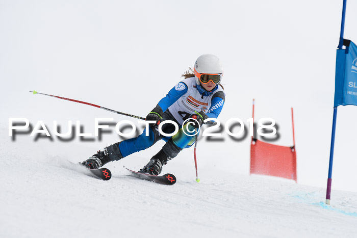 Dt. Schülercup U14 Finale, Riesenslalom, 03.03.2018