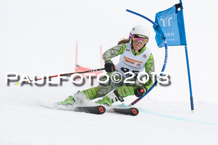 Dt. Schülercup U14 Finale, Riesenslalom, 03.03.2018