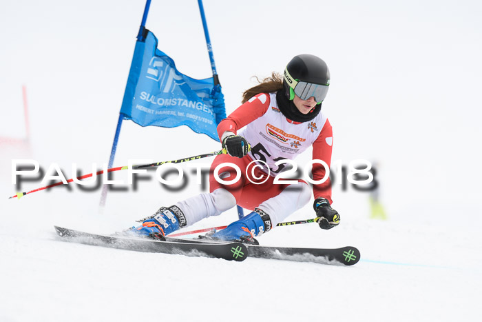 Dt. Schülercup U14 Finale, Riesenslalom, 03.03.2018