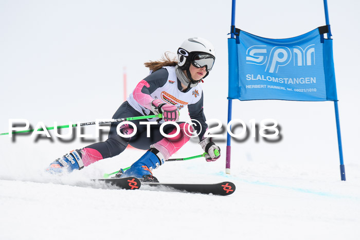 Dt. Schülercup U14 Finale, Riesenslalom, 03.03.2018