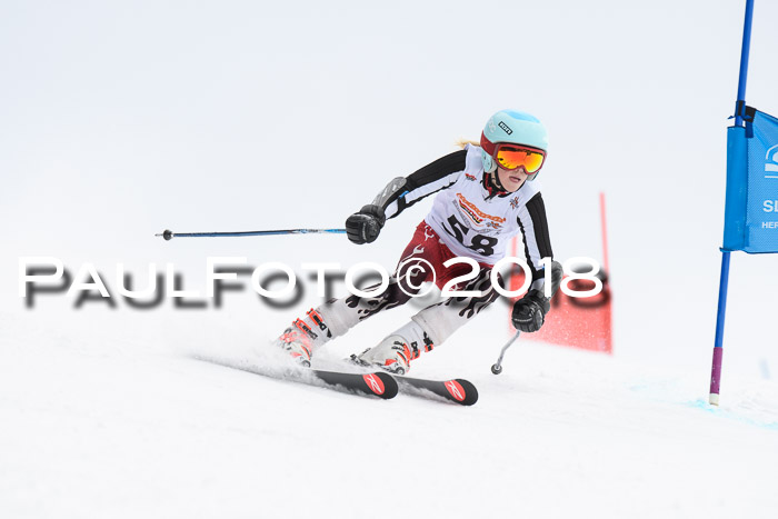 Dt. Schülercup U14 Finale, Riesenslalom, 03.03.2018