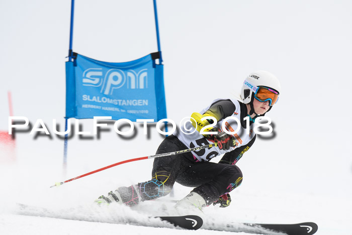 Dt. Schülercup U14 Finale, Riesenslalom, 03.03.2018