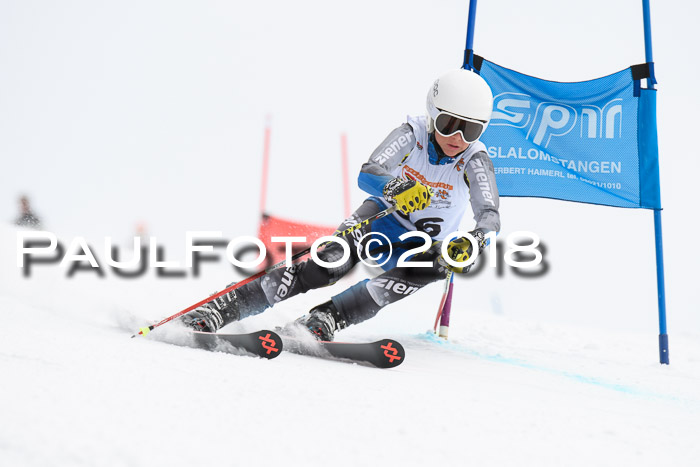 Dt. Schülercup U14 Finale, Riesenslalom, 03.03.2018