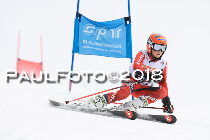 Dt. Schülercup U14 Finale, Riesenslalom, 03.03.2018