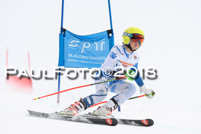 Dt. Schülercup U14 Finale, Riesenslalom, 03.03.2018