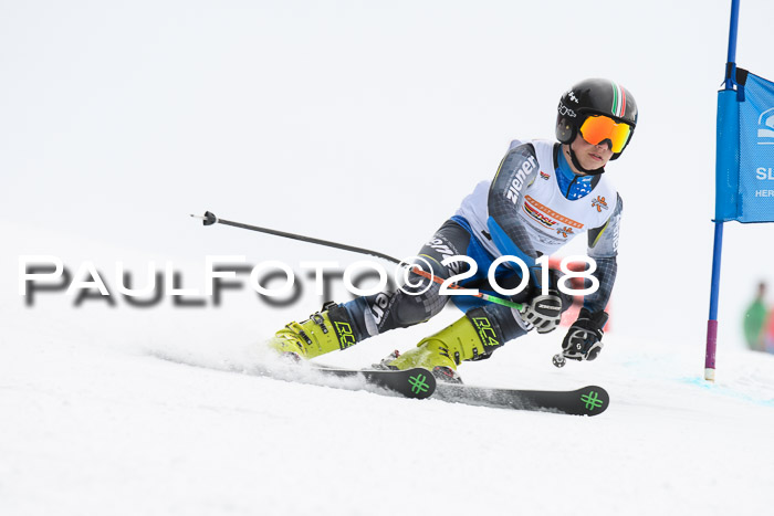 Dt. Schülercup U14 Finale, Riesenslalom, 03.03.2018