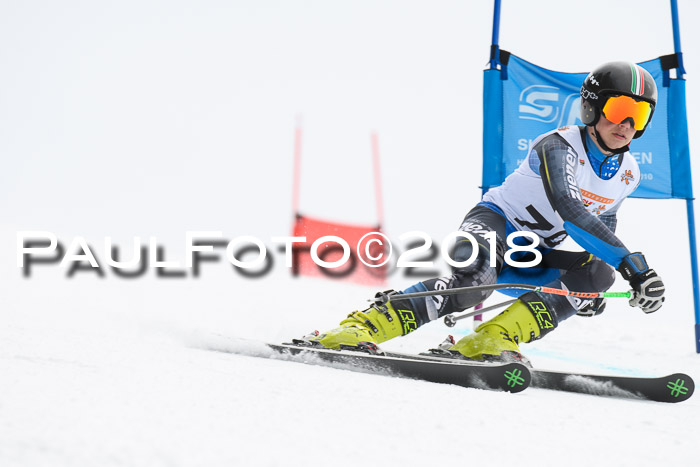 Dt. Schülercup U14 Finale, Riesenslalom, 03.03.2018