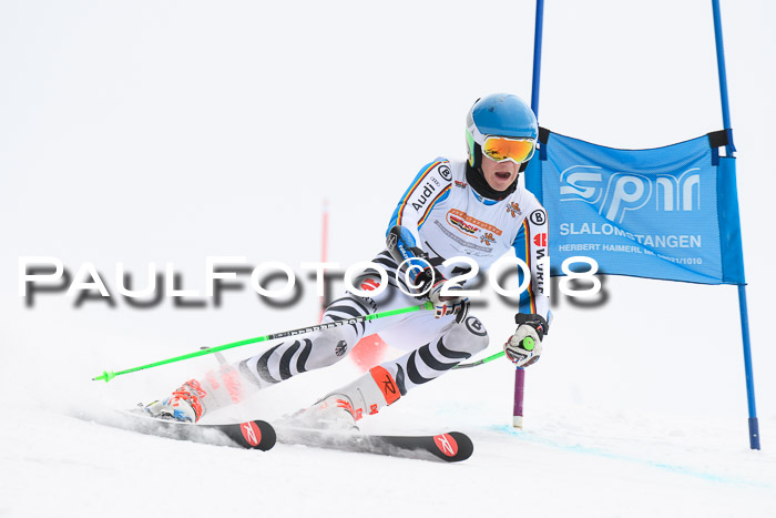 Dt. Schülercup U14 Finale, Riesenslalom, 03.03.2018