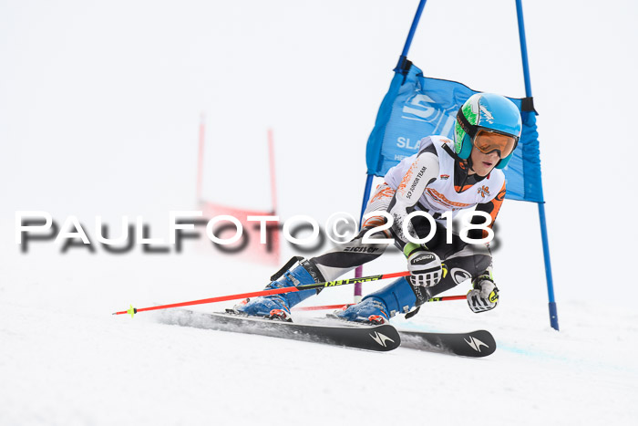 Dt. Schülercup U14 Finale, Riesenslalom, 03.03.2018