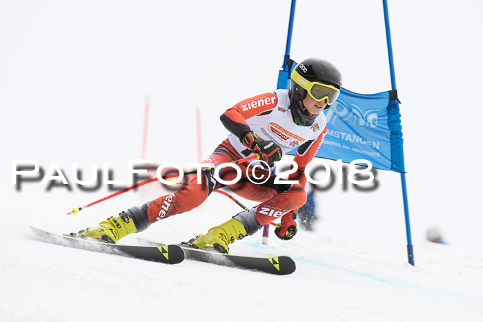 Dt. Schülercup U14 Finale, Riesenslalom, 03.03.2018