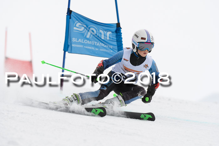 Dt. Schülercup U14 Finale, Riesenslalom, 03.03.2018