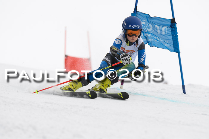 Dt. Schülercup U14 Finale, Riesenslalom, 03.03.2018