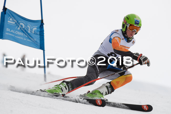 Dt. Schülercup U14 Finale, Riesenslalom, 03.03.2018