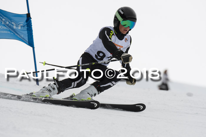 Dt. Schülercup U14 Finale, Riesenslalom, 03.03.2018