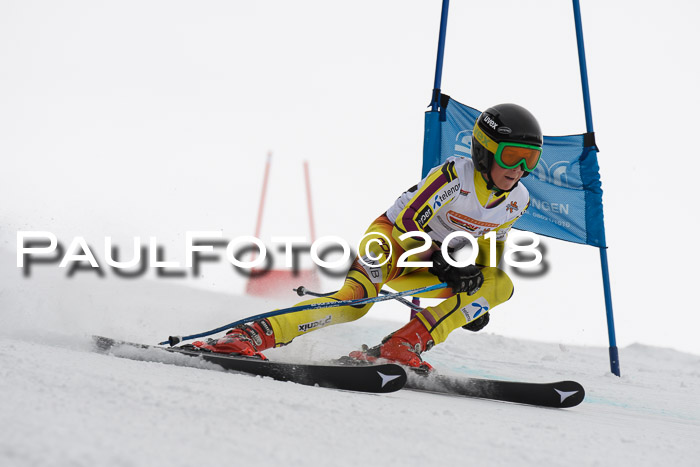 Dt. Schülercup U14 Finale, Riesenslalom, 03.03.2018