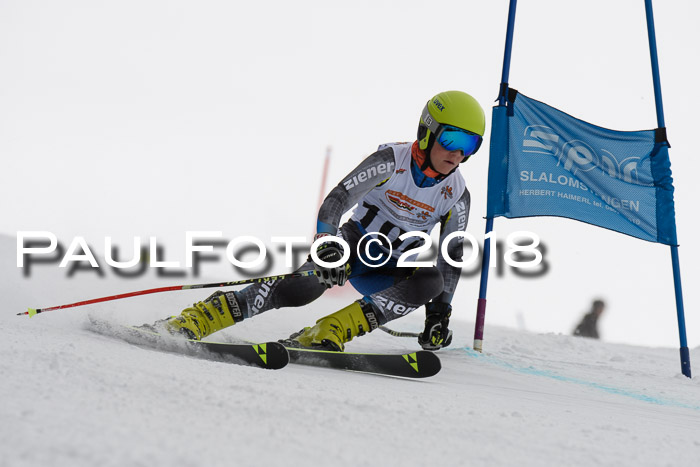 Dt. Schülercup U14 Finale, Riesenslalom, 03.03.2018