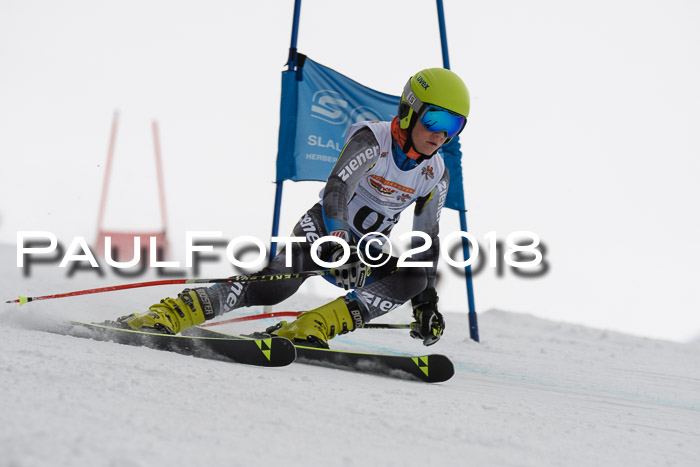 Dt. Schülercup U14 Finale, Riesenslalom, 03.03.2018
