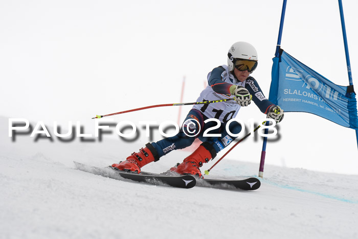 Dt. Schülercup U14 Finale, Riesenslalom, 03.03.2018
