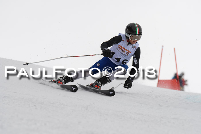 Dt. Schülercup U14 Finale, Riesenslalom, 03.03.2018
