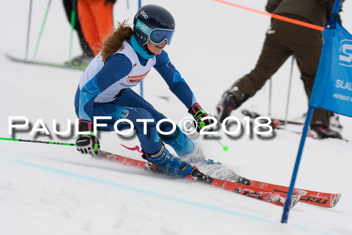 Dt. Schülercup U14 Finale, Riesenslalom, 03.03.2018