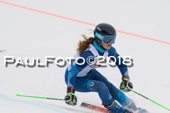 Dt. Schülercup U14 Finale, Riesenslalom, 03.03.2018