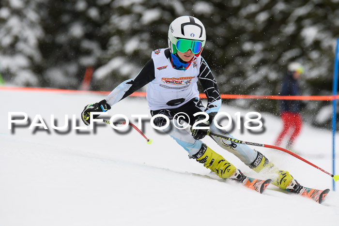 Dt. Schülercup U14 Finale, Riesenslalom, 03.03.2018