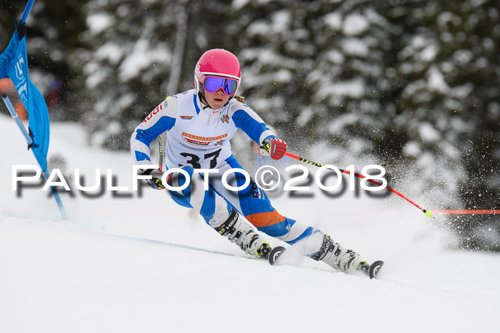 Dt. Schülercup U14 Finale, Riesenslalom, 03.03.2018