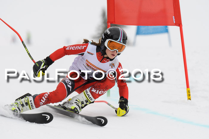 Dt. Schülercup U14 Finale, Riesenslalom, 03.03.2018