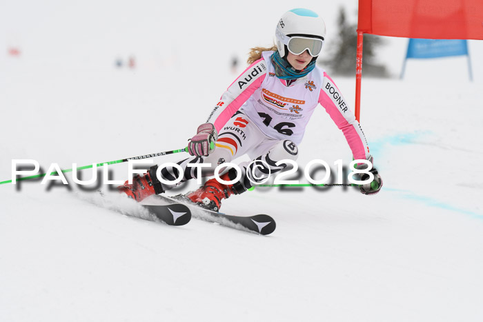 Dt. Schülercup U14 Finale, Riesenslalom, 03.03.2018