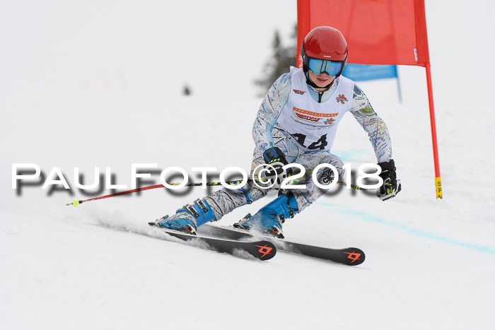 Dt. Schülercup U14 Finale, Riesenslalom, 03.03.2018