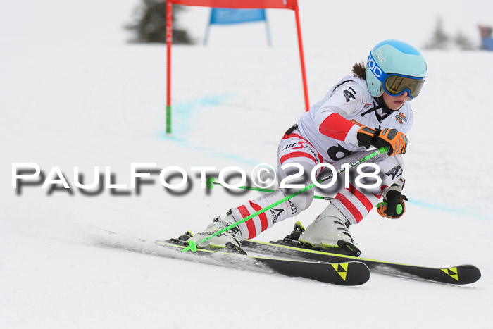 Dt. Schülercup U14 Finale, Riesenslalom, 03.03.2018