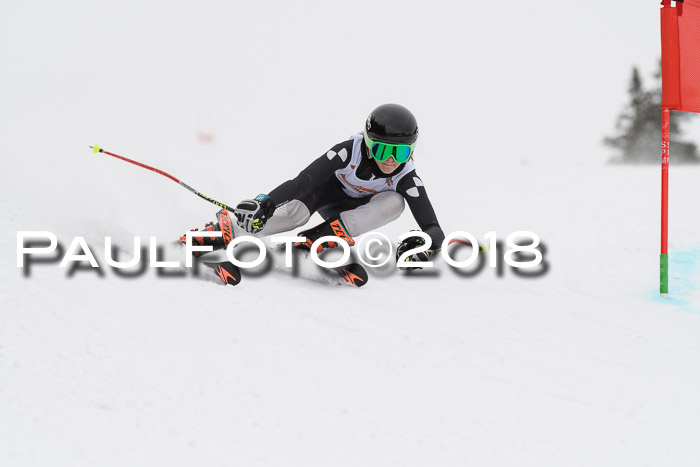 Dt. Schülercup U14 Finale, Riesenslalom, 03.03.2018