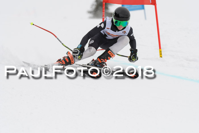 Dt. Schülercup U14 Finale, Riesenslalom, 03.03.2018