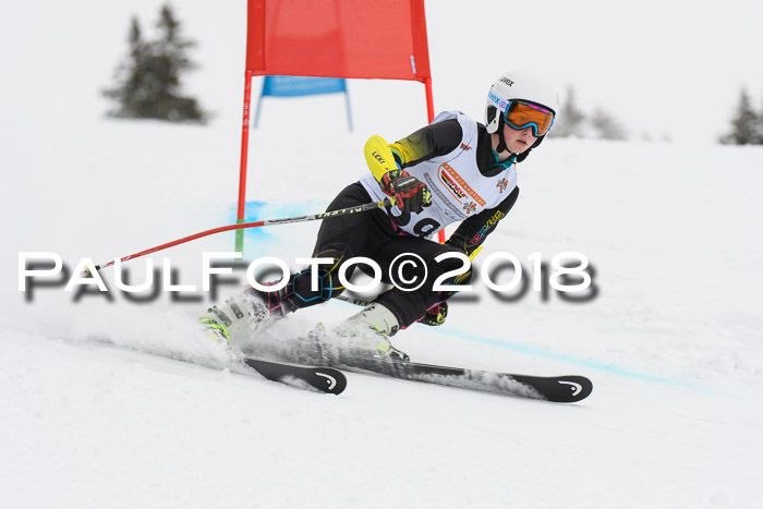 Dt. Schülercup U14 Finale, Riesenslalom, 03.03.2018