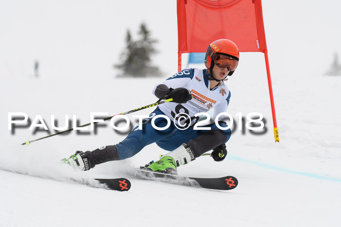 Dt. Schülercup U14 Finale, Riesenslalom, 03.03.2018