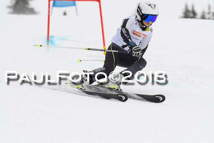 Dt. Schülercup U14 Finale, Riesenslalom, 03.03.2018