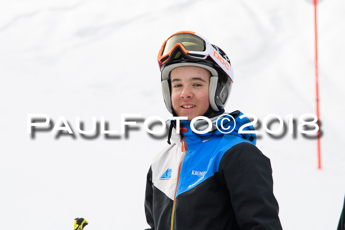 Dt. Schülercup U16 Finale, Riesenslalom, 03.03.2018