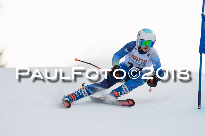 Dt. Schülercup U16 Finale, Riesenslalom, 03.03.2018