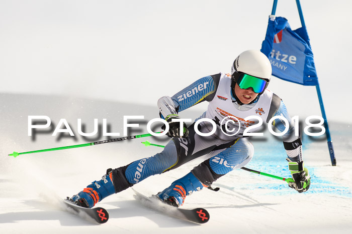 Dt. Schülercup U16 Finale, Riesenslalom, 03.03.2018
