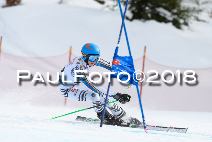 Dt. Schülercup U16 Finale, Riesenslalom, 03.03.2018