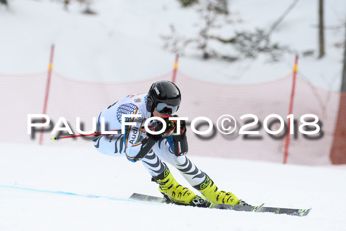 Dt. Schülercup U16 Finale, Riesenslalom, 03.03.2018