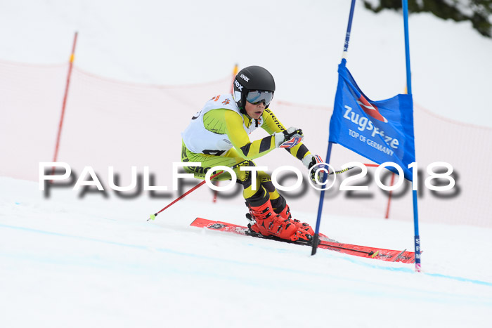 Dt. Schülercup U16 Finale, Riesenslalom, 03.03.2018