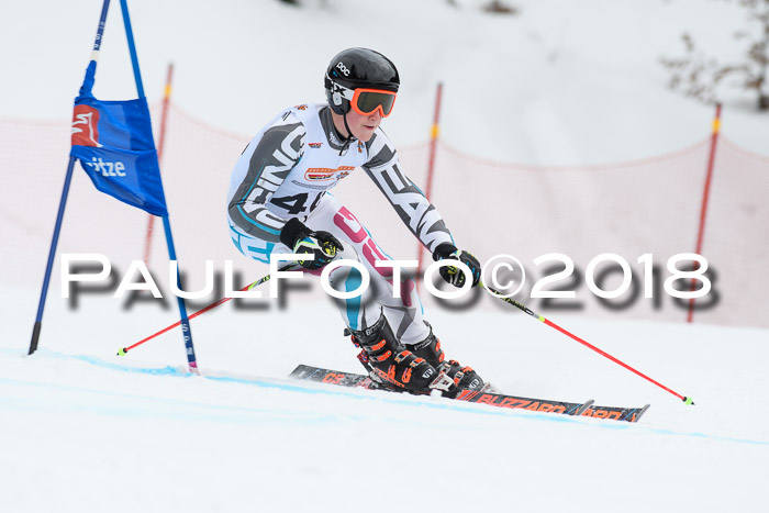 Dt. Schülercup U16 Finale, Riesenslalom, 03.03.2018