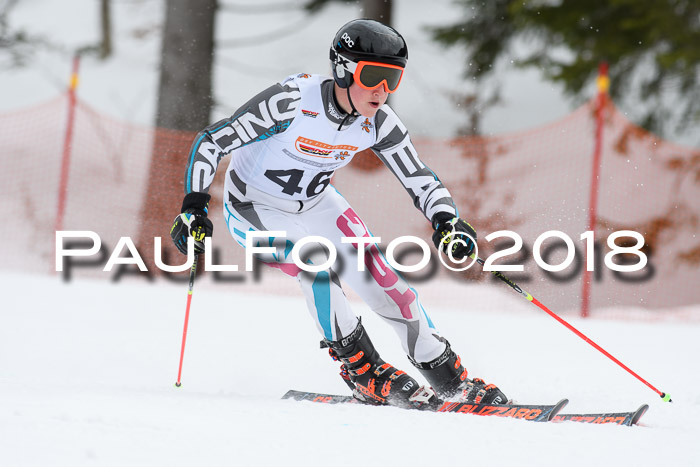 Dt. Schülercup U16 Finale, Riesenslalom, 03.03.2018