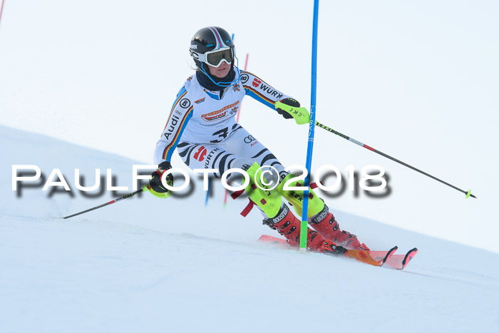 Dt. Schülercup U16 Finale, Slalom, 03.03.2018