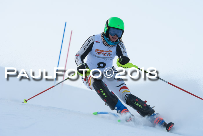 Dt. Schülercup U16 Finale, Slalom, 03.03.2018