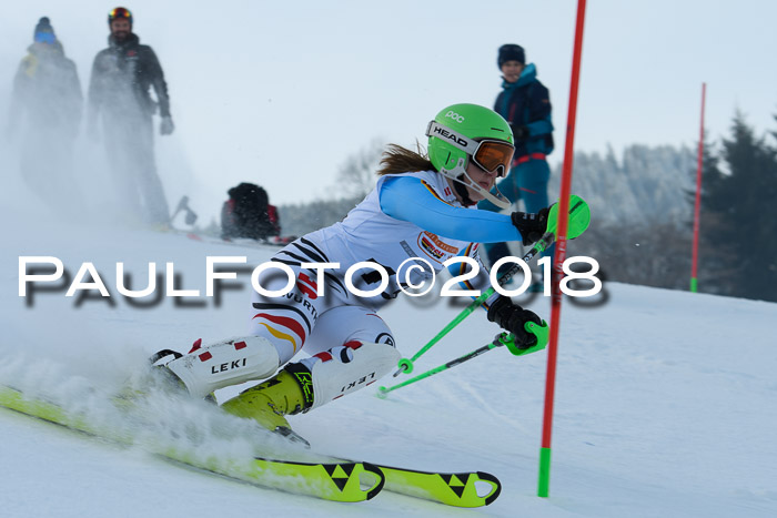 Dt. Schülercup U16 Finale, Slalom, 03.03.2018