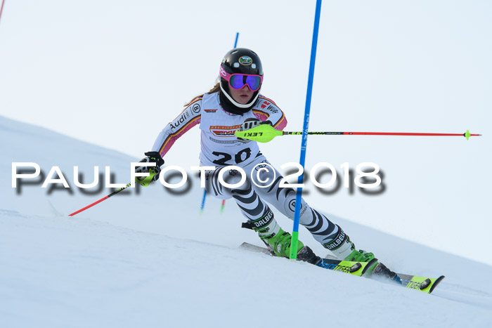 Dt. Schülercup U16 Finale, Slalom, 03.03.2018
