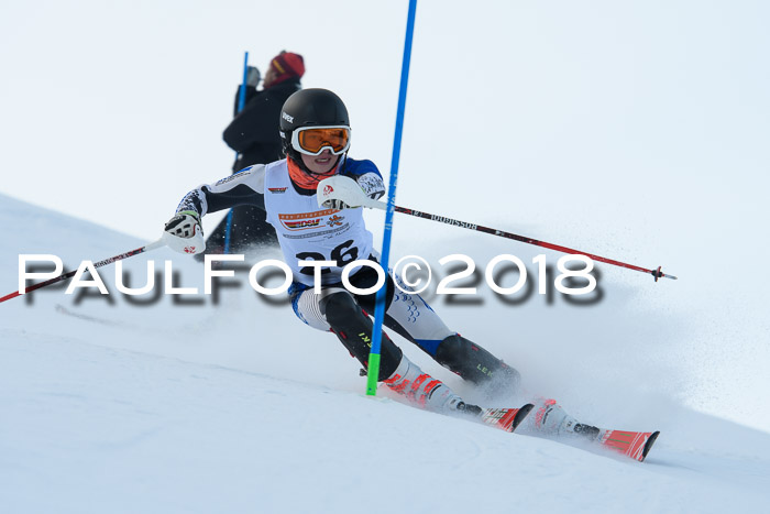 Dt. Schülercup U16 Finale, Slalom, 03.03.2018