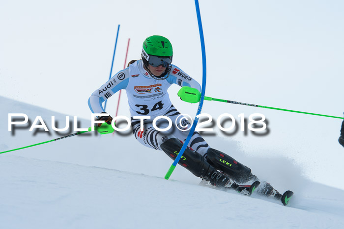 Dt. Schülercup U16 Finale, Slalom, 03.03.2018